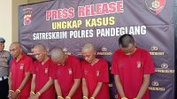 30 Kali Beraksi! Komplotan Pencuri Motor Pandeglang Dibekuk Polisi
