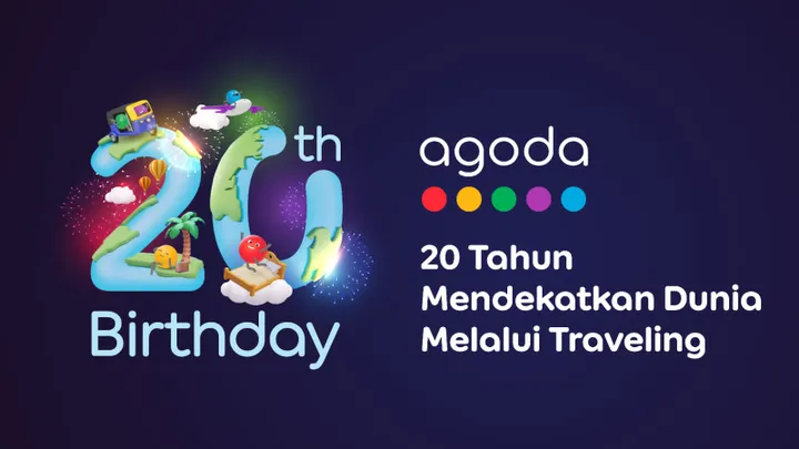 Agoda Rayakan 20 Tahun: Diskon Hotel 60%-70%! Booking Sekarang