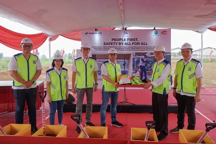Astra Motor Bangun Safety Riding Center Hijau Kedua di Jateng