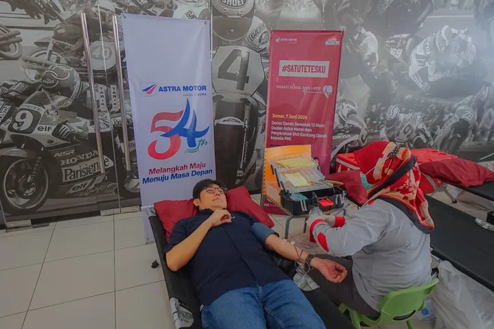 Astra Motor Rayakan HUT ke-54: Donor Darah Semarang