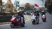 Convoy Merdeka: 79 Bikers Honda PCX Jawa Tengah Touring 79 KM