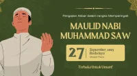 Desain Banner Maulid Nabi: Simpel, Keren, Edit Mudah di HP