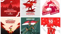 Download 25 Twibbon Hari Pahlawan 2024 PNG JPG Gratis