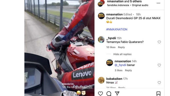 Ducati Desmosedici vs Yamaha Nmax: Perbandingan Spesifikasi Mengejutkan