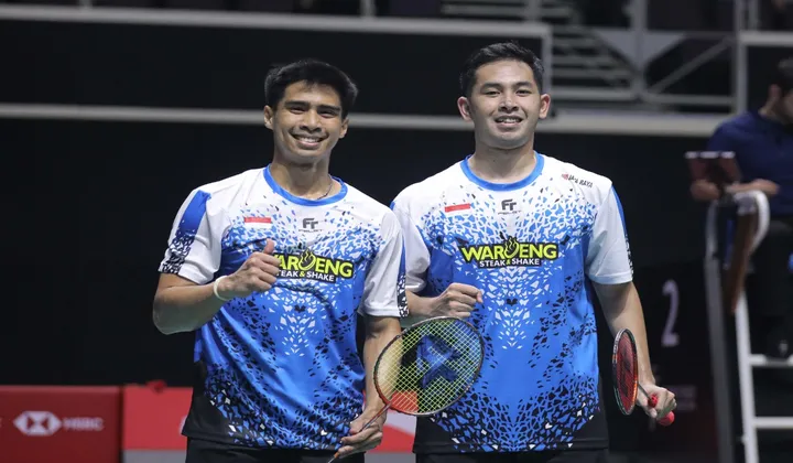 Fajar/Rian Menang Spektakuler! All England 2025, Babak Kedua