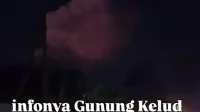 Gunung Kelud Meletus: Misteri Kilat Petir Viral, Kediri