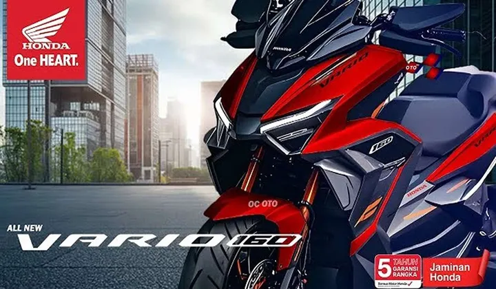 Honda Vario 160: Motor Matic Stylish, Fitur Canggih, Harga Terjangkau
