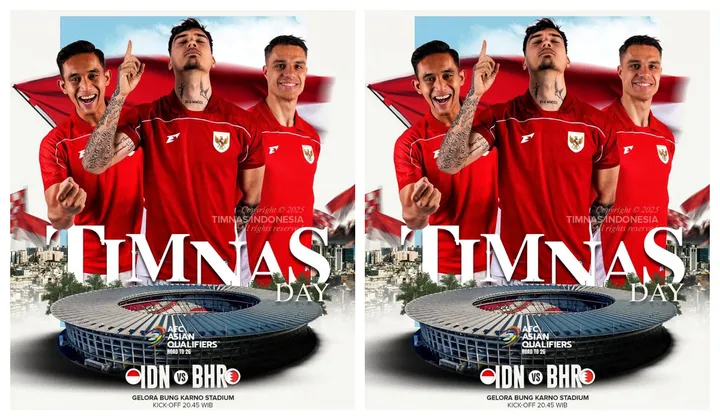 Indonesia vs Bahrain: Garuda Incar Kemenangan, Pecahkan Rekor