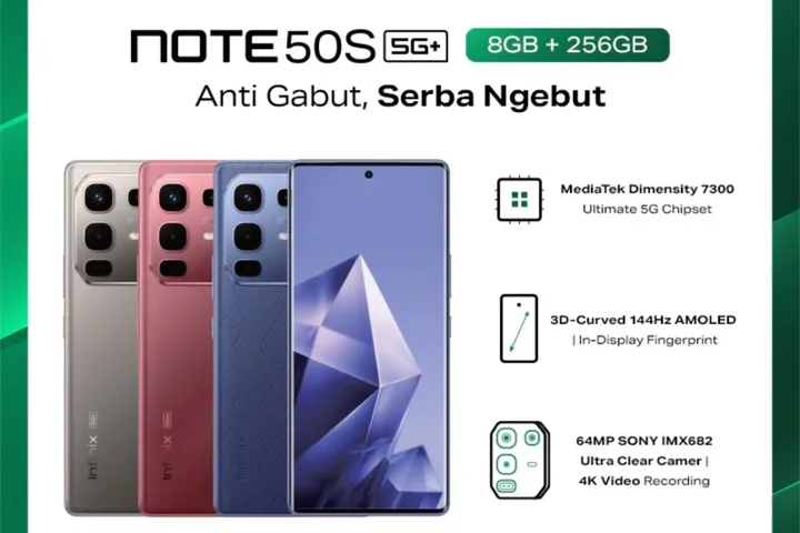 Infinix Note 50 Pro vs 50S 5G: Mana Lebih Unggul?