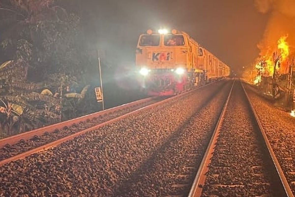 KAI Jelaskan Misteri Penumpang Tidur, Terbangun di Kereta Terbakar