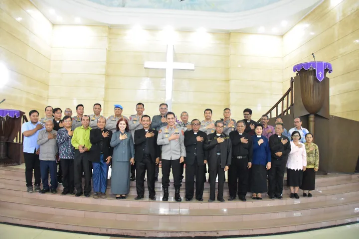 Kapolda Jambi Silaturahmi, Perkuat Kerukunan Umat Beragama Jambi