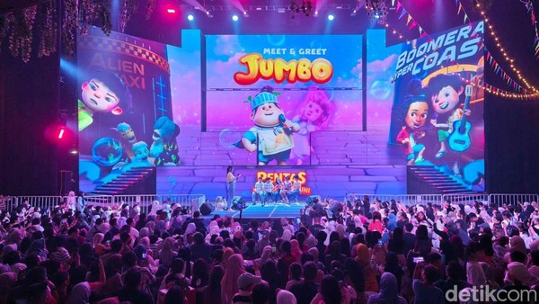 Keseruan Meet & Greet Film Jumbo Trans Studio Cibubur