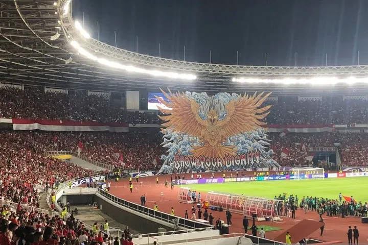 Koreografi Spektakuler La Grande Indonesia & Ultras Garuda di GBK