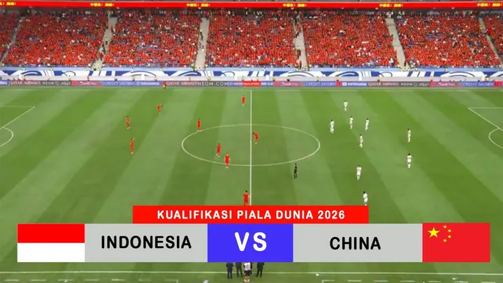 Nonton Live Streaming Timnas Indonesia vs China RCTI Gratis