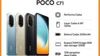POCO C71: HP Rp1 Jutaan, Performa Tangguh, Harga Mei 2025