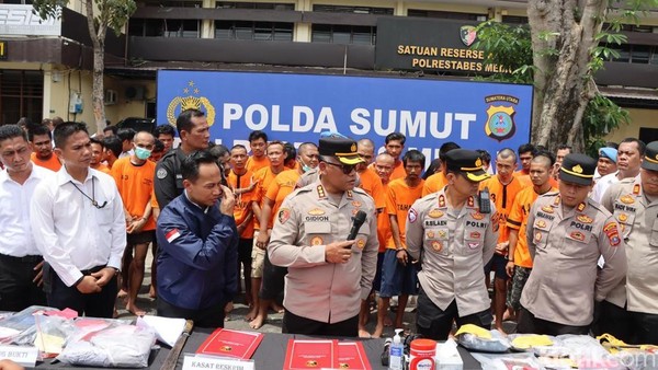 Polrestabes Medan Ungkap 61 Kasus Pencurian April 2025: Pelaku Tertangkap