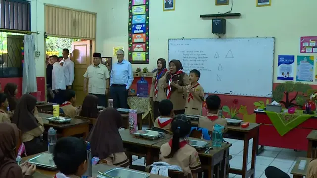 Prabowo-Bill Gates Kunjungi Sekolah, Inovasi Makan Bergizi Gratis