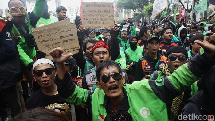 Ratusan Ribu Ojol Kepung Istana & DPR Pekan Depan?