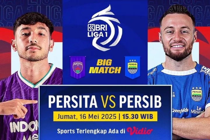 Saksikan Live Streaming Persita vs Persib: Nonton Aksi Garuda Muda Hari Ini
