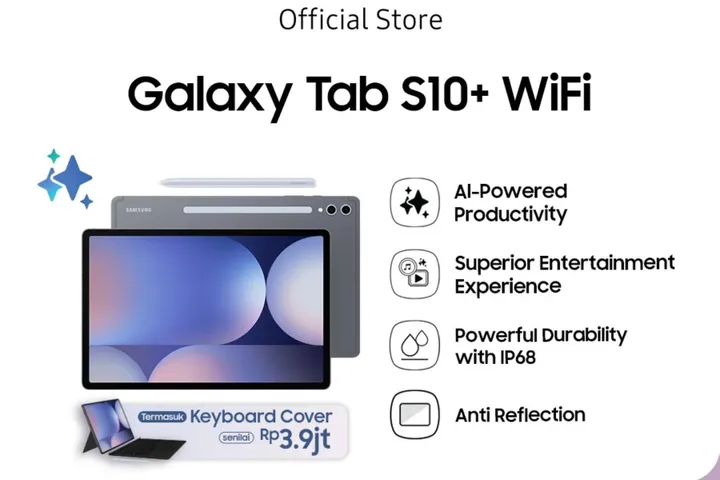 Samsung Galaxy Tab S10 Plus: Harga Turun! Spek Mumpuni, Ada Kekurangannya?