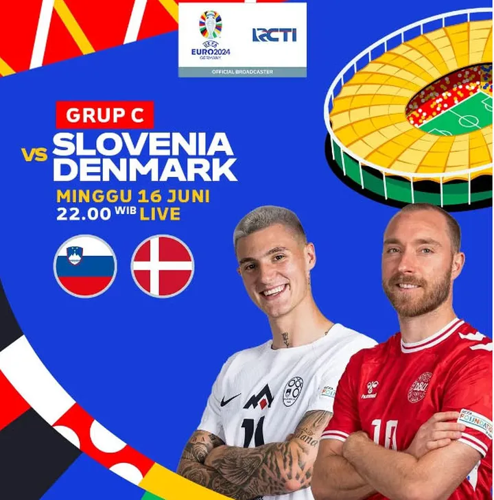 Slovenia vs Denmark Euro 2024: Skor Akhir & Highlight Pertandingan
