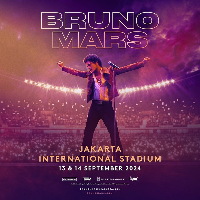 5 Item Wajib Konser Bruno Mars: Sukseskan Malammu!