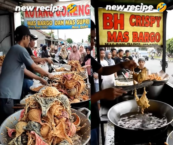 Gorengan Bentuk Lingerie Viral: AI atau Bukan?