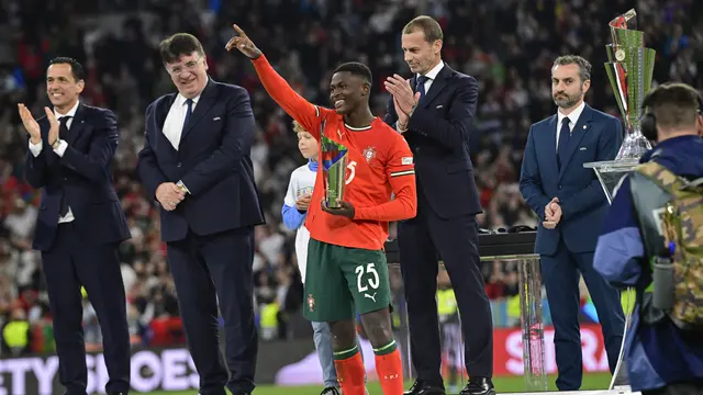 Nuno Mendes: Pahlawan Final UEFA Nations League, Juara Liga Champions!